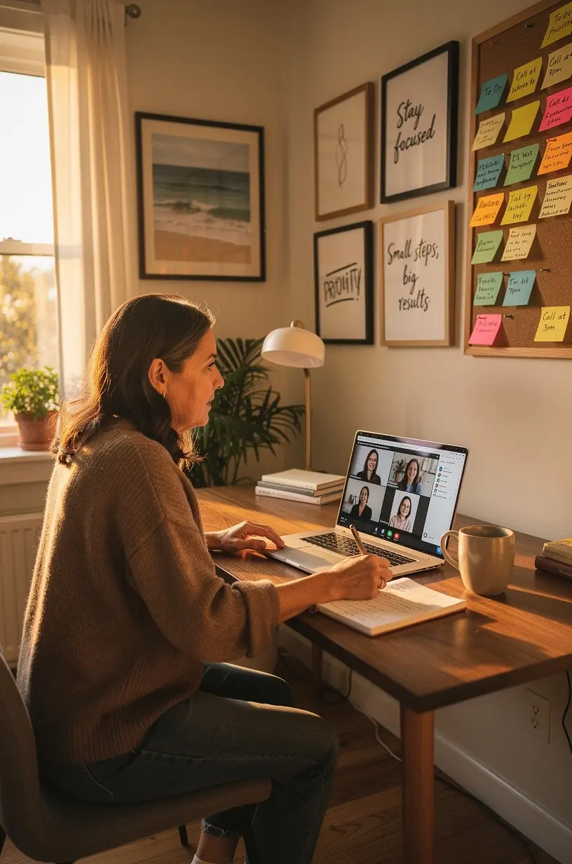 Modern office environment